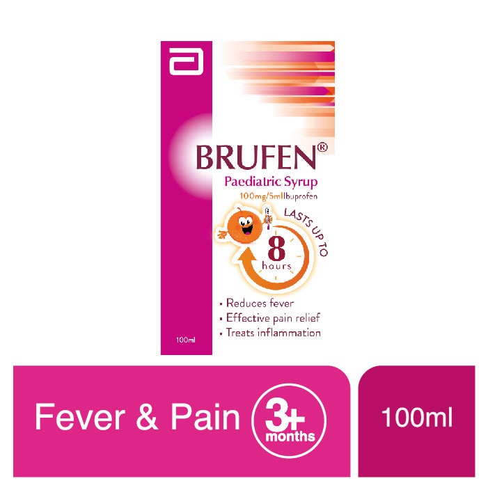 Brufen Paediatric Suspension for Children 100mg/5ml - 100ml